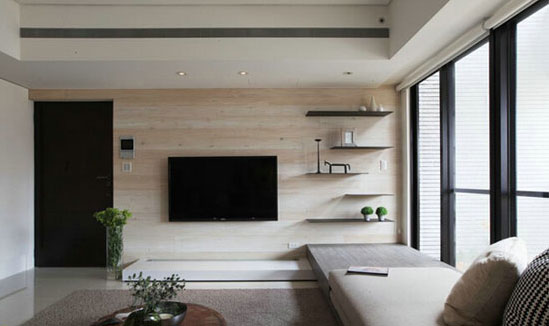 生活就该简单些 8款现代简约客厅设计