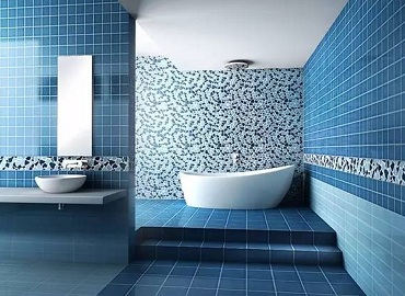 卫浴瓷砖 色彩与图案的碰撞