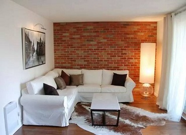 裸露的红砖墙 粗狂家居美