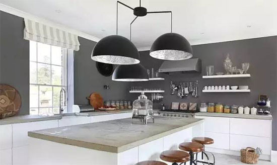 冷灰色调北欧风，8款厨房彰显品位！
