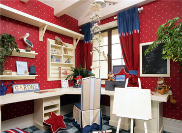 拒绝素颜空白 客厅背景墙化妆术