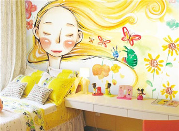创意无限手绘墙 定制专属个性墙面