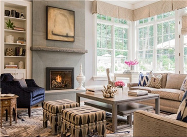 装修省事儿效果美观，7款客厅设计案例！