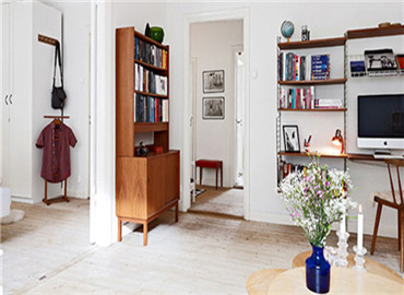 两室一厅交换空间装修案例，室雅何须大！