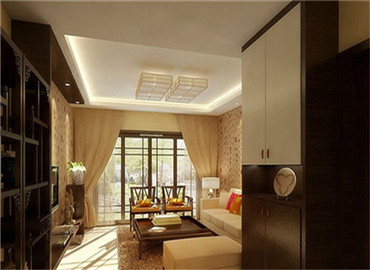 大户型中式客厅装修效果图