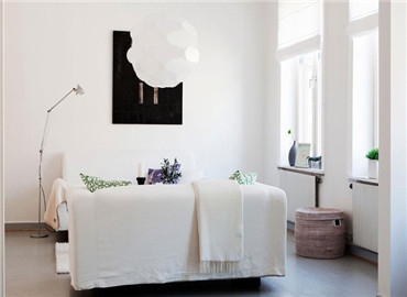 小白领90㎡两居室装修只需几万块