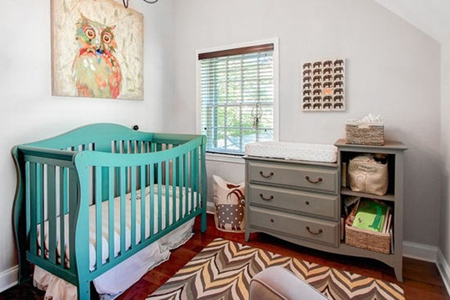 舒适温馨 8款童趣婴儿房设计