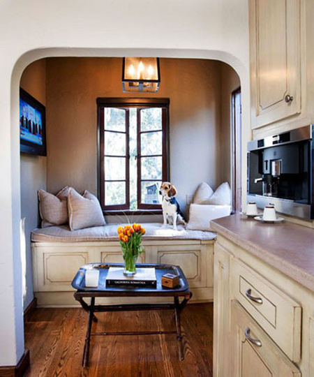 厨房飘窗布局 彰显小资情怀