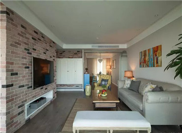 美剧迷夫妻装修三居 浪漫与自然的惬意融合