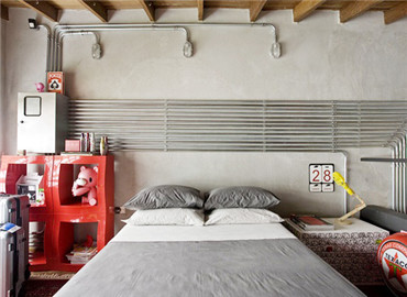 墙面也有表情秀 建材装出创意背景墙