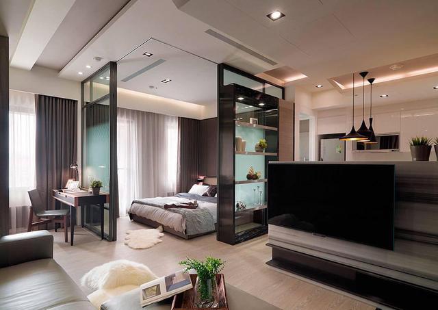 50平现代简约一居，工薪阶层的装修典范!