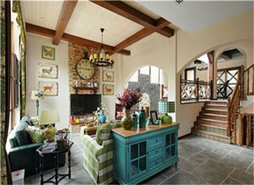 欧式田园风格别墅，家居中的花花世界！