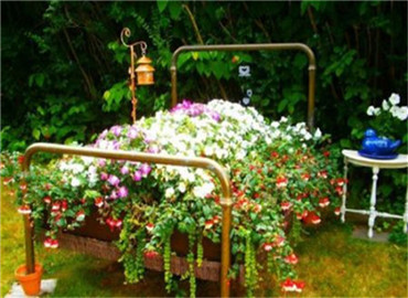 老家具DIY花园，新奇又有创意！