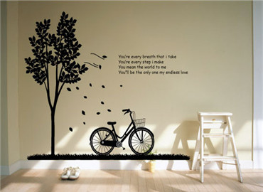 家居装饰新宠儿 个性时尚便利墙贴