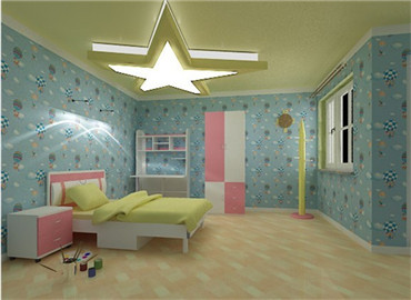 看！墙纸装点出温馨