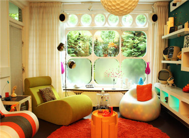 慵懒时光 个性单人沙发椅给你暖暖温情