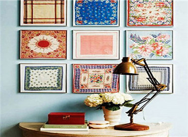 废旧布料巧利用，打造出5款布艺背景墙！