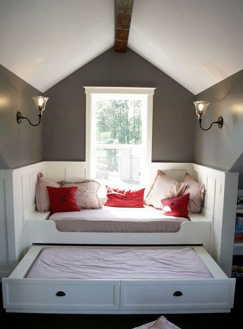 阁楼空间魔法秀 每一寸空间都要用起来!