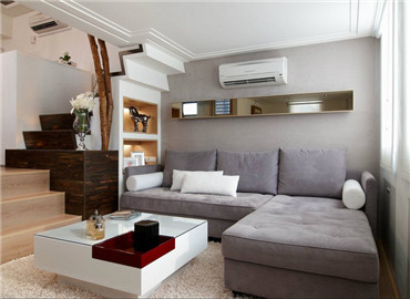 现代休闲风中古屋装修效果图