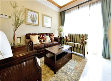 简欧田园风格客厅装修！最佳的混搭风格装修图片