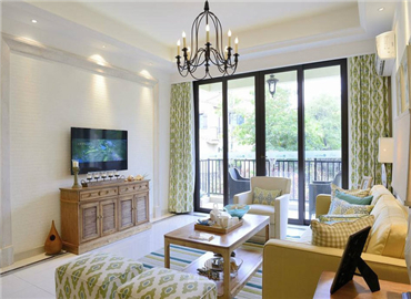 浪漫风格小户型客厅