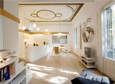 室内设计师放大招 巧用灯光做“隔断”