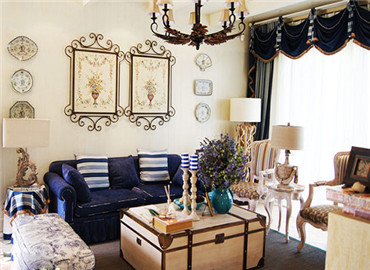 纯朴而不失风情 82平八角型地中海美居