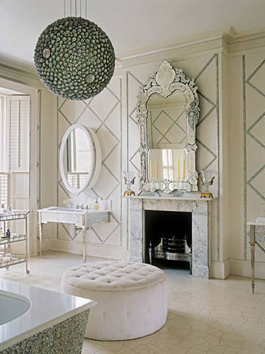 大户型欧式卫浴间的奢华装修 华丽浪漫的造型