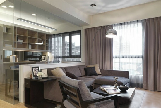 巧用镜子扩大空间 小户型设计的不二法宝