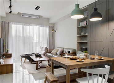 66㎡点滴幸福生活 简约清亮北欧风