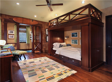 异国风情儿童房 自然的野性美