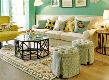 最常见的三种沙发摆放方法