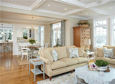 法式风格公寓 清清淡淡的色调