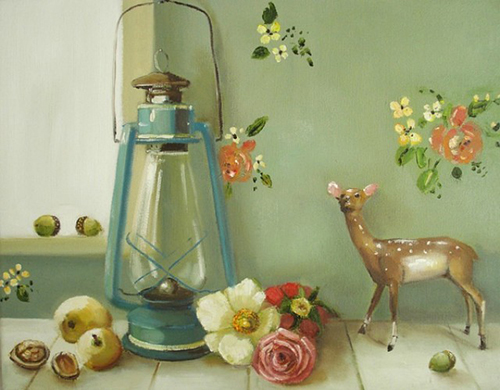 家居油画该怎样摆放搭配