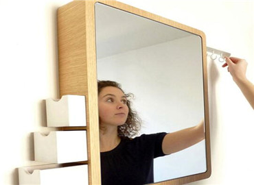 藏在镜子里的收纳小技巧