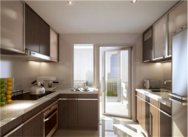 厨房连带阳台怎么装修才好看？