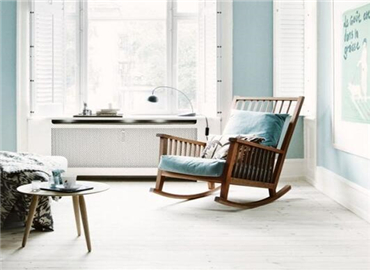 北欧风里注入点滴色彩 清雅宁静