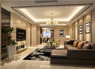 想要个现代风格的客厅 就先看看这些