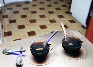 绝对没骗你 勺子也能加热咖啡