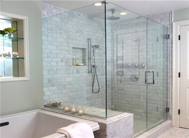 魅力玻璃卫浴隔断 干湿区分最美案例