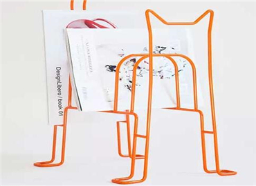 这个书架有点萌 还有点慵懒