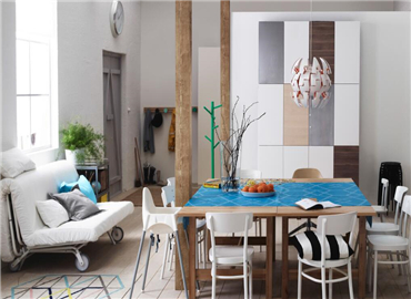 巧选桌布 再难看的桌子也能变美