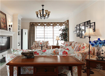 打造美式风格 客厅必须这样选瓷砖