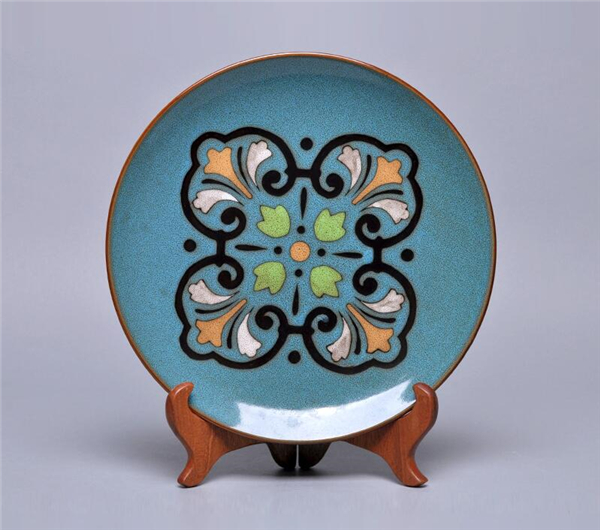 波西米亚风陶瓷墙饰盘子