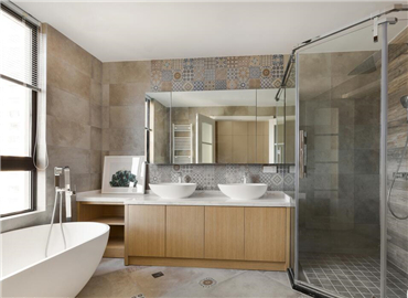 玩转卫浴 看瓷砖如何轻松划分空间