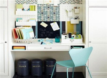 超有创意的家庭办公区 这才是梦想中的工作室啊！