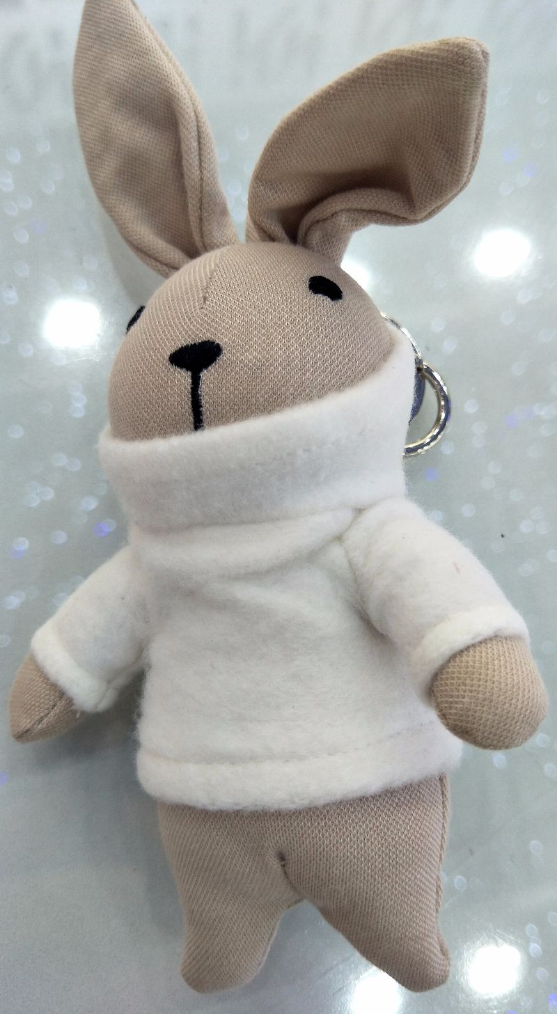 日系可爱小肥兔包包钥匙扣挂饰