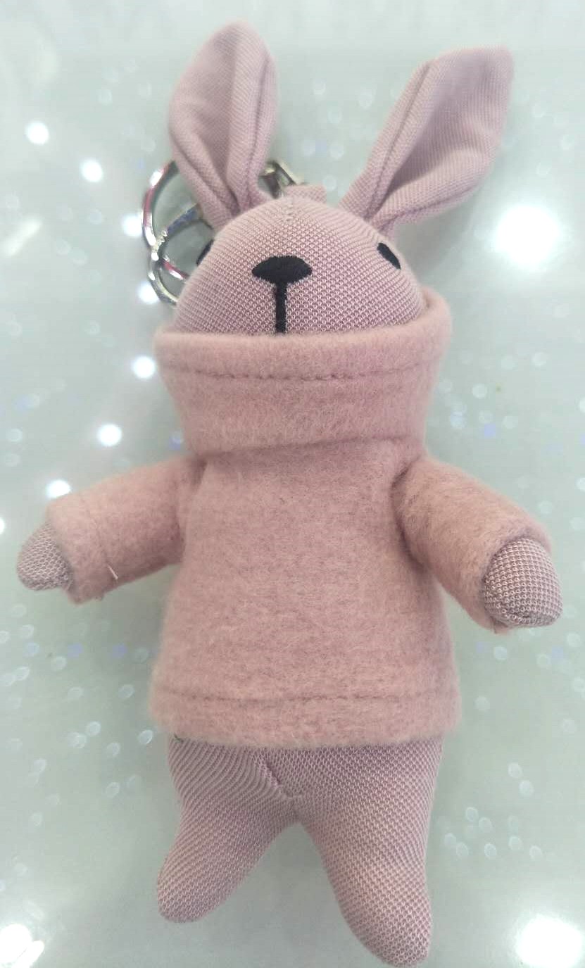 日系可爱小肥兔包包钥匙扣挂饰