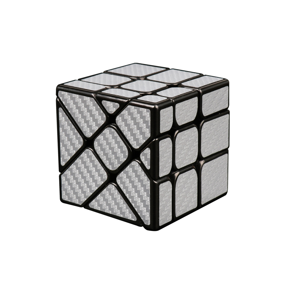 魔域文化 碳纤维不等阶移棱魔方碳纤维 异形3阶趣味减压玩具批发