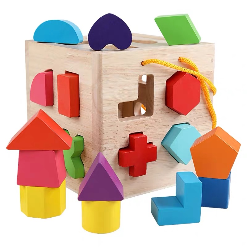 婴儿童积木拼装玩具益智大颗粒宝宝2-3-6岁男孩女孩早教智力开发
